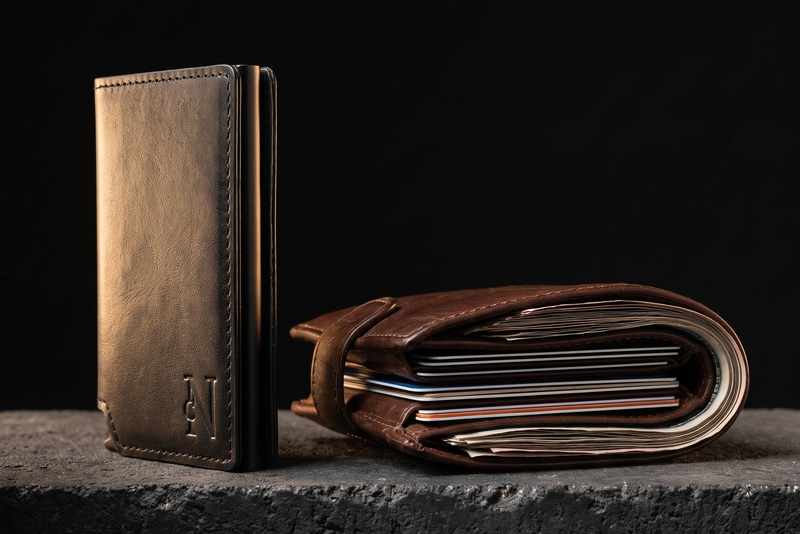 Billetera slim vs billetera tradicional: ¿por qué todos están cambiando?