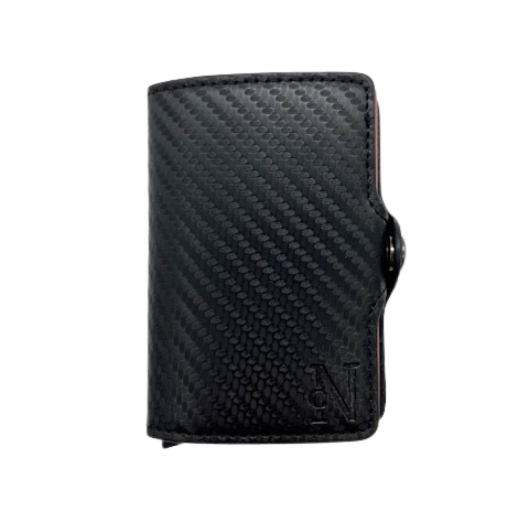 Billetera New Concept Fiberflex Black & Red