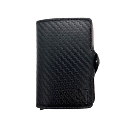 Billetera New Concept Fiberflex Black & Red