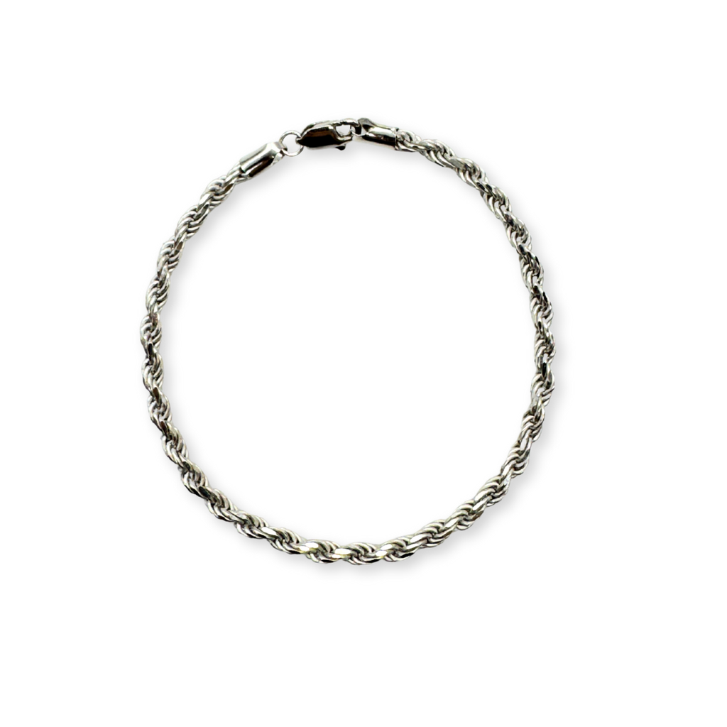 Pulsera Silver Rope Plata 925