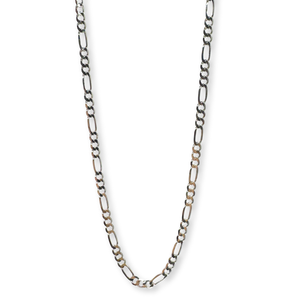 Cadena Silver Figaro Plata 925