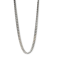 Cadena Silver Cuban 5mm Plata 925