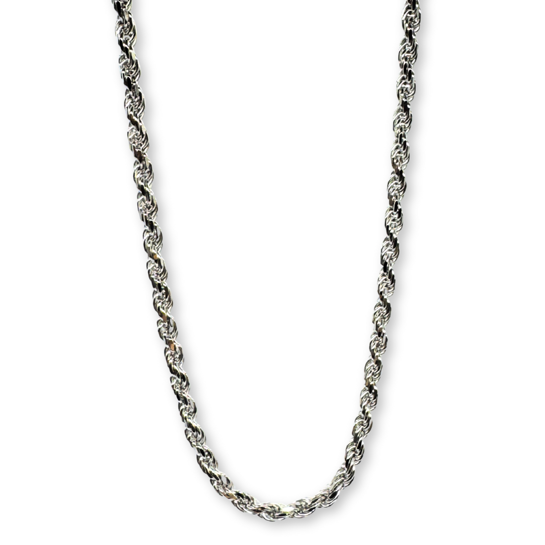 Cadena Silver Rope Plata 925