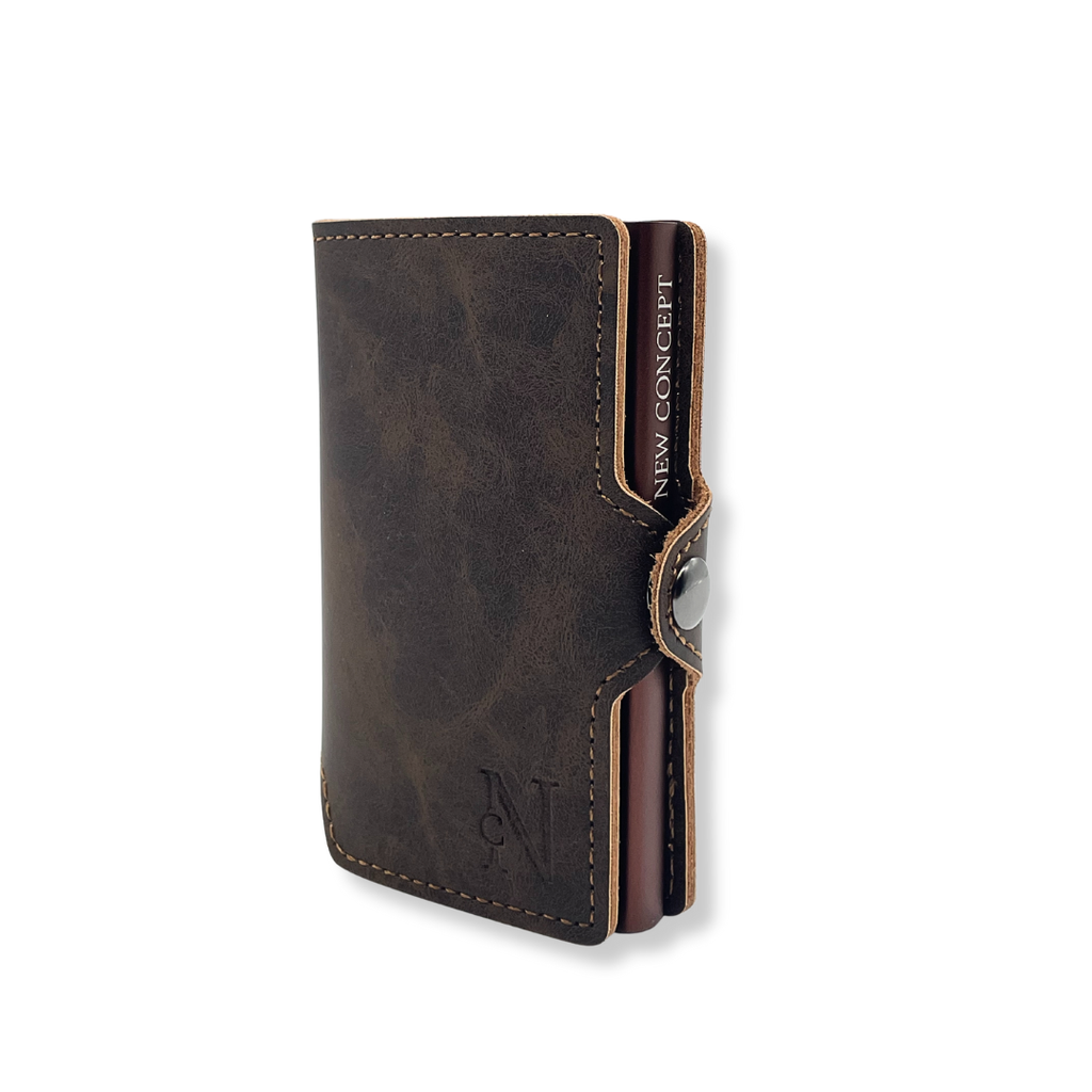 Billetera New Concept Woolrich Dark Brown