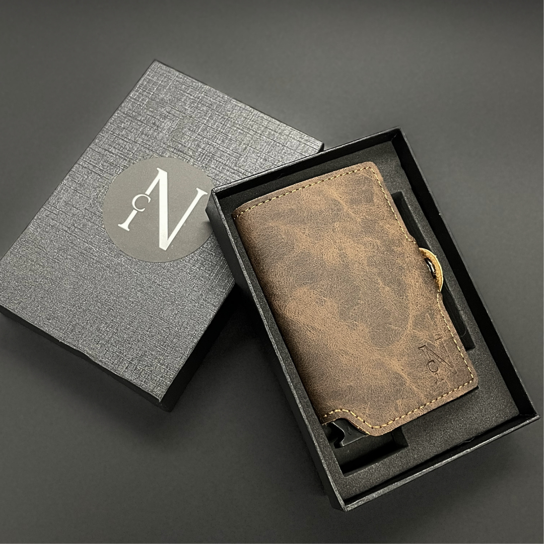 Billetera New Concept Woolrich Dark Brown