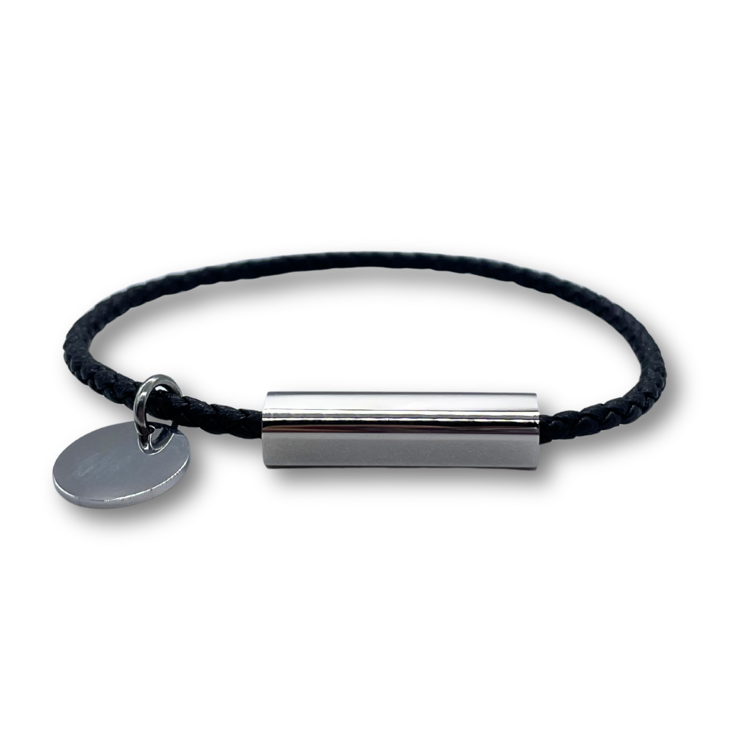 Pulsera Leather Steel