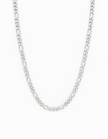 Cadena Fígaro 3mm Silver