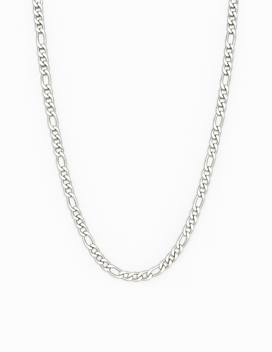 Cadena Fígaro 3mm Silver