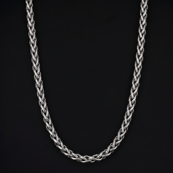 Cadena Trigo 3mm Silver