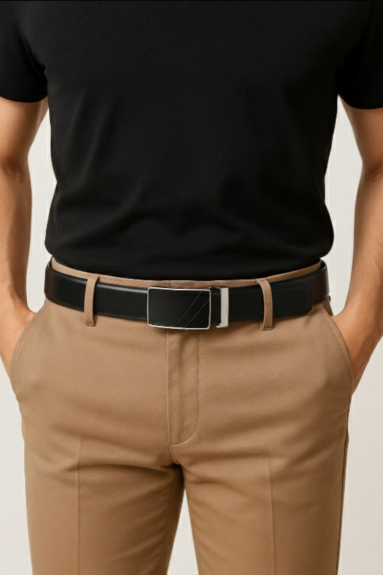 Cinturón automático Milano Negro