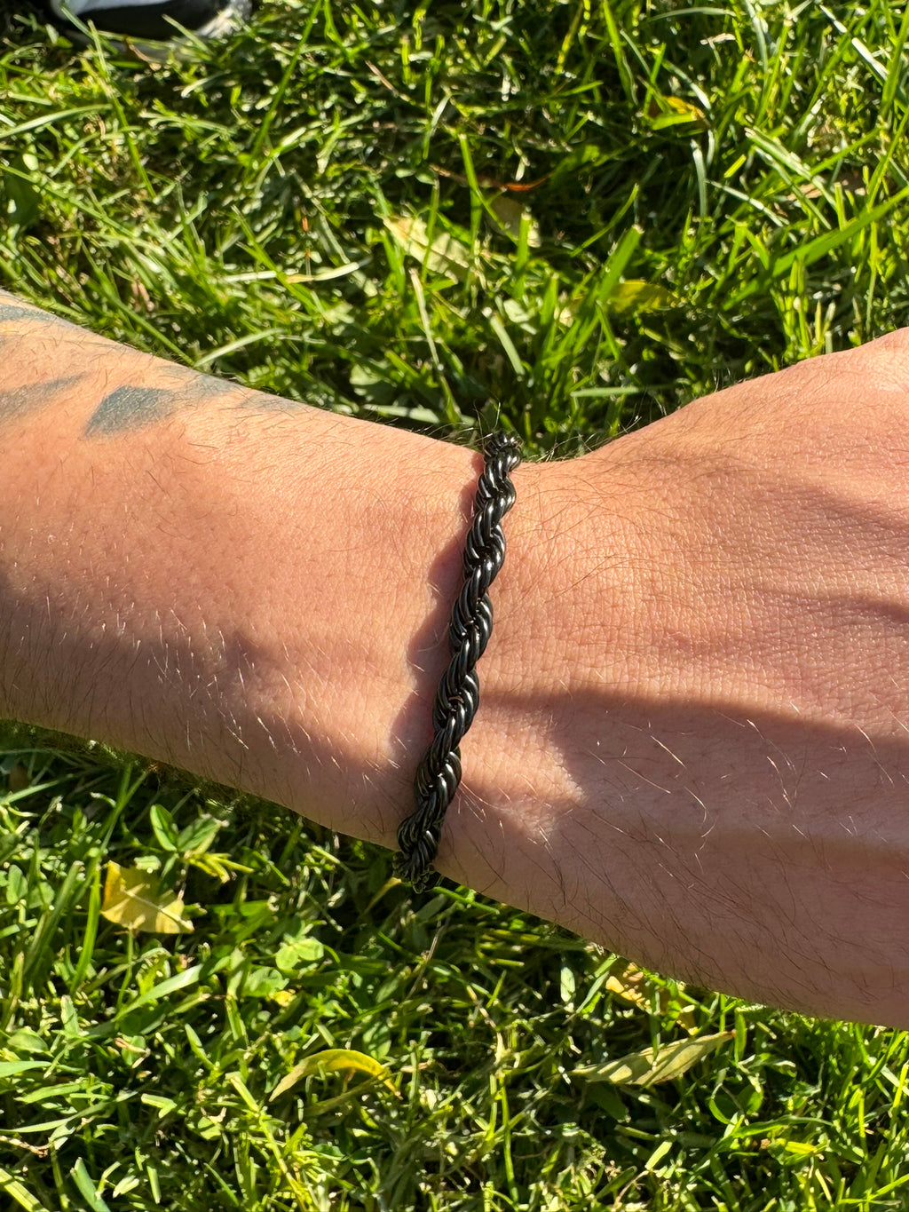 Pulsera Braid Black 6mm