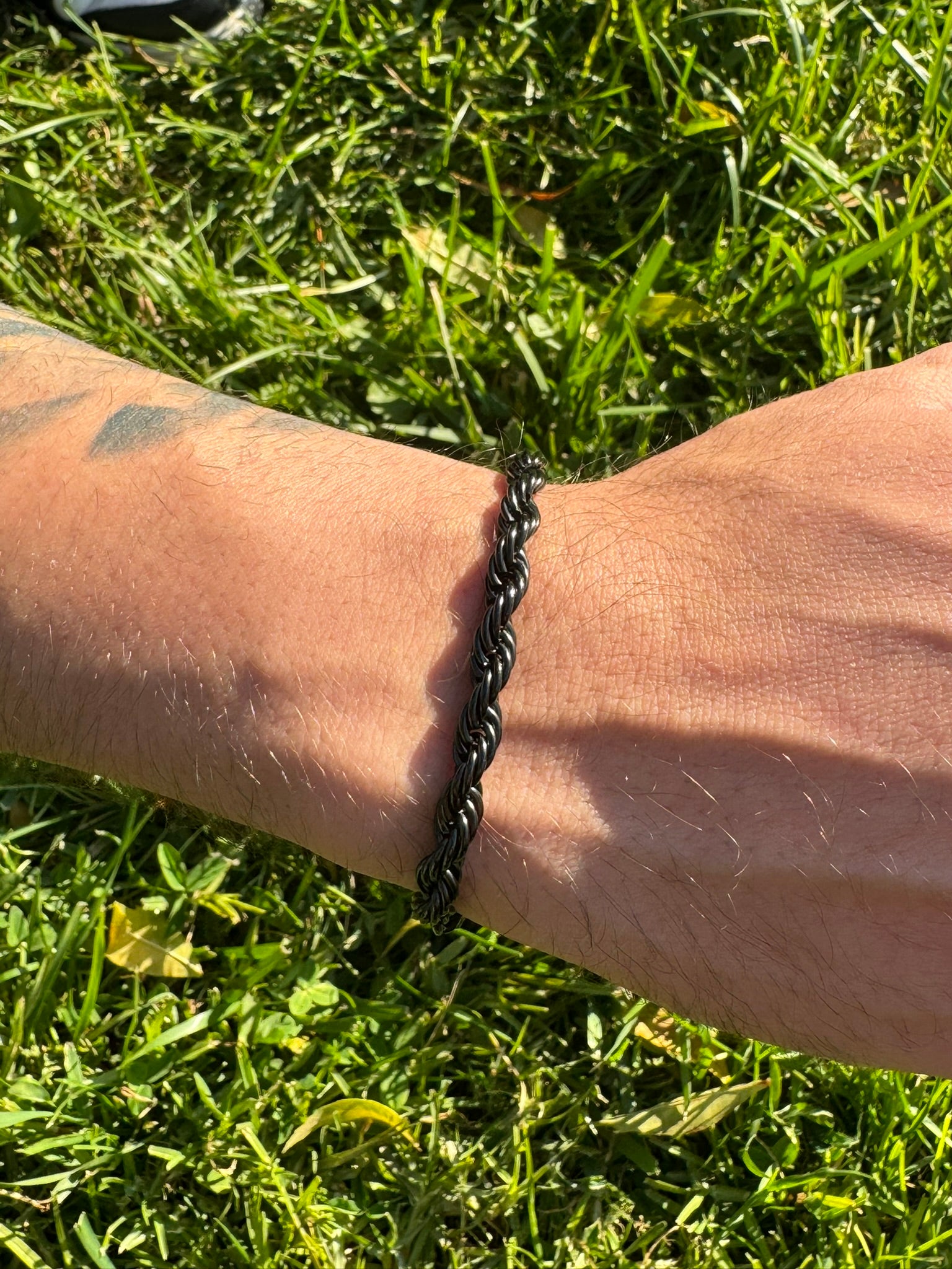 Pulsera Braid Black 6mm