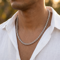 Cadena Trigo 3mm Silver