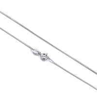 Cadena Silver Curb 1mm Plata 925
