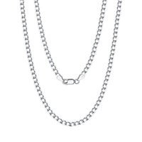 Cadena Silver Curb 3mm Plata 925