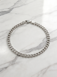 Pulsera Silver Cuban Plata 925