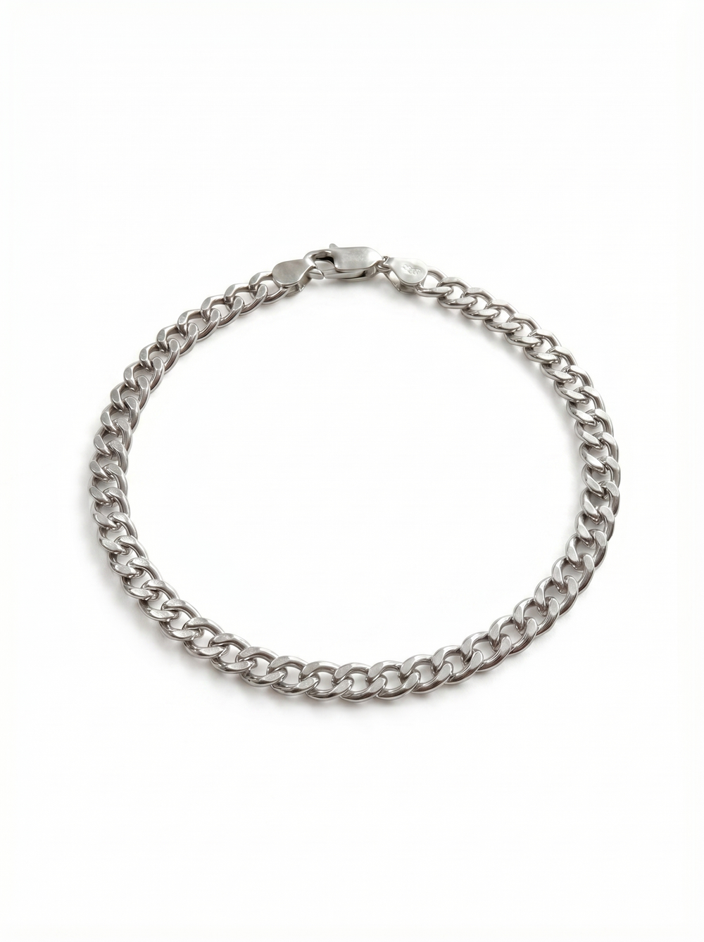 Pulsera Silver Cuban Plata 925