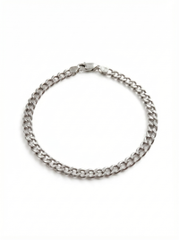 Pulsera Silver Cuban Plata 925