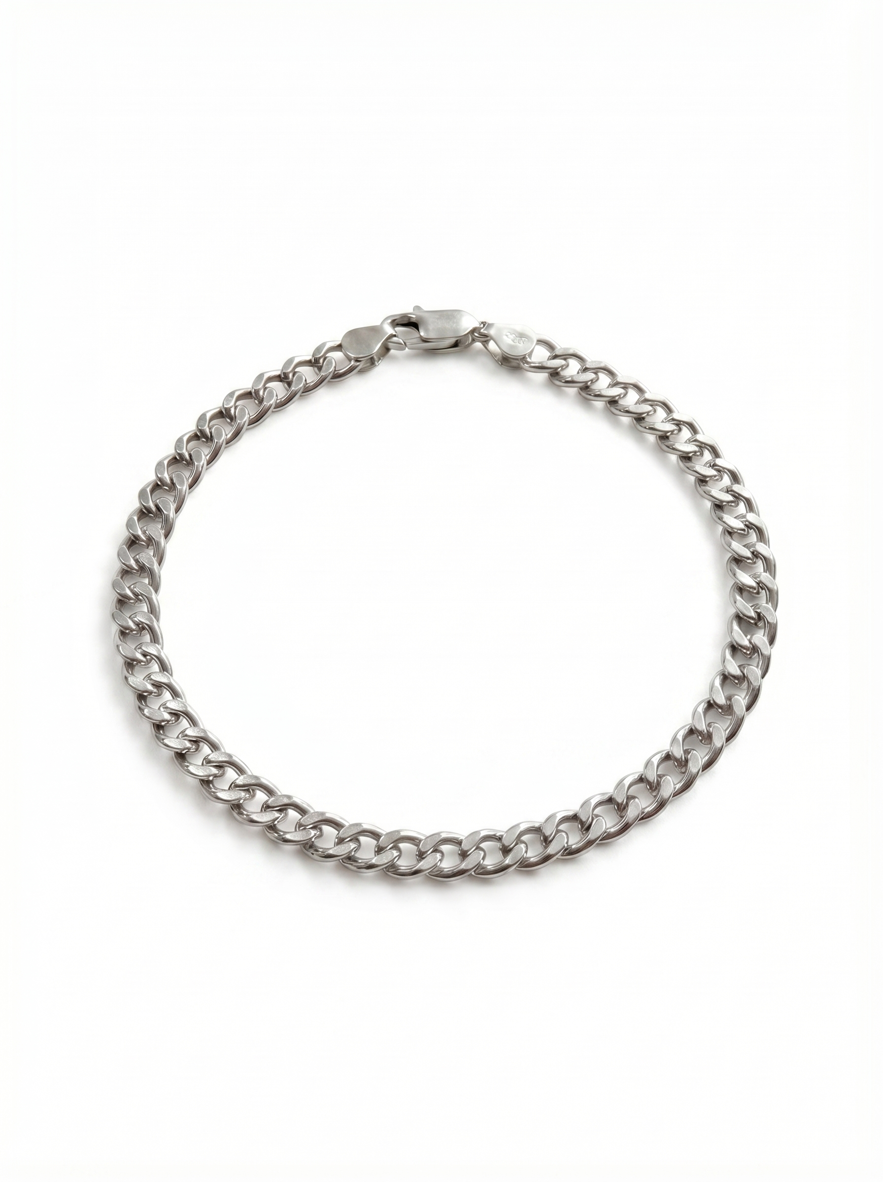 Pulsera Silver Cuban Plata 925