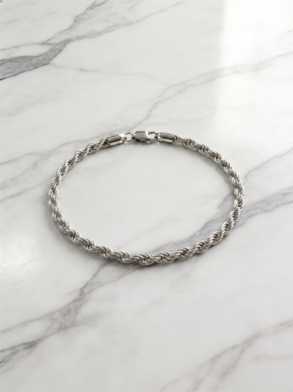 Detalle eslabones rope plata 925 pulsera New Concept Silver Rope