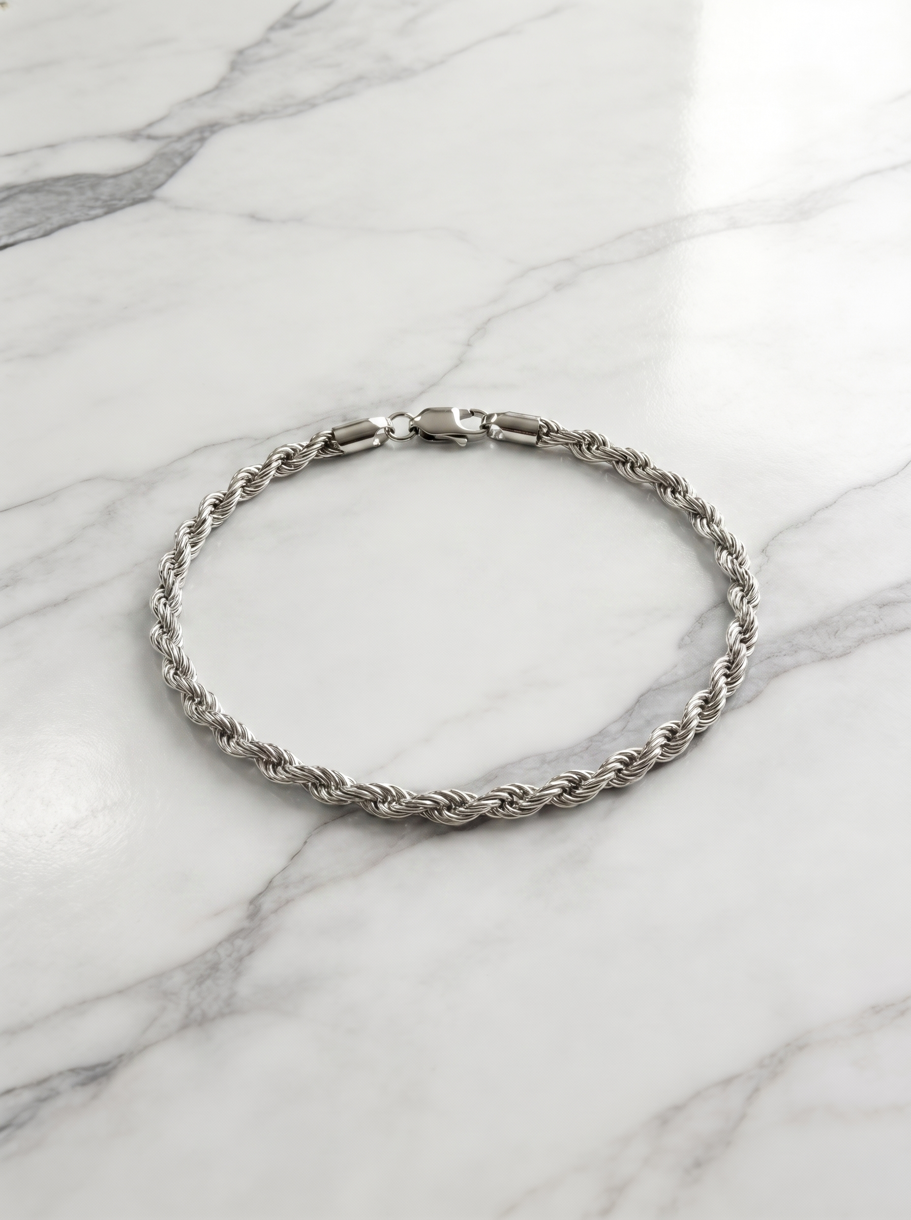 Pulsera Silver Rope Plata 925