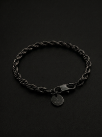 Pulsera Braid Black 6mm
