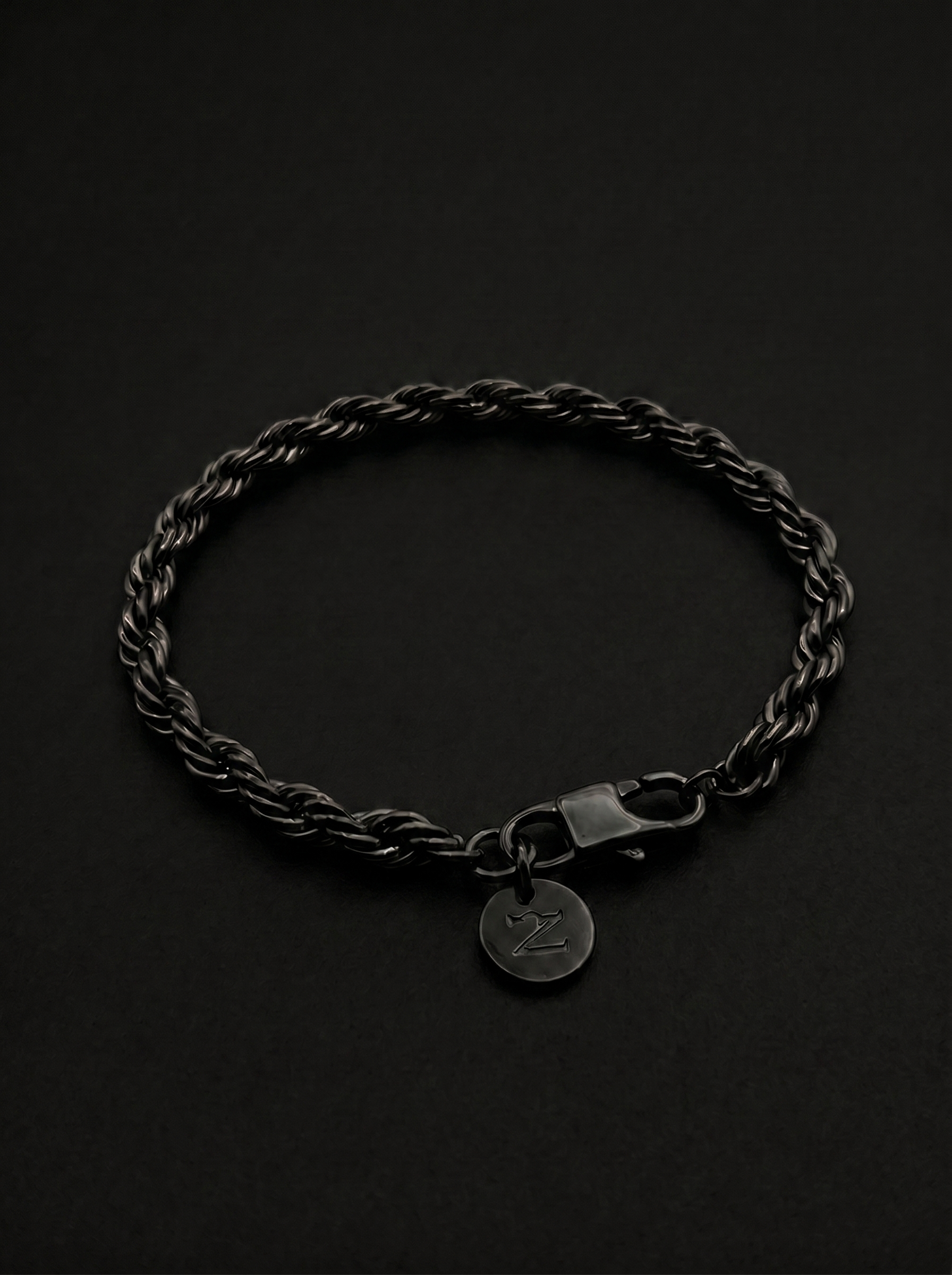 Pulsera Braid Black 6mm