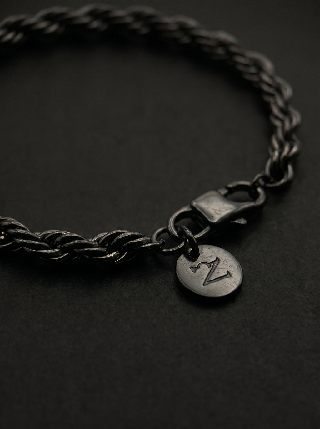 Pulsera Braid Black 6mm