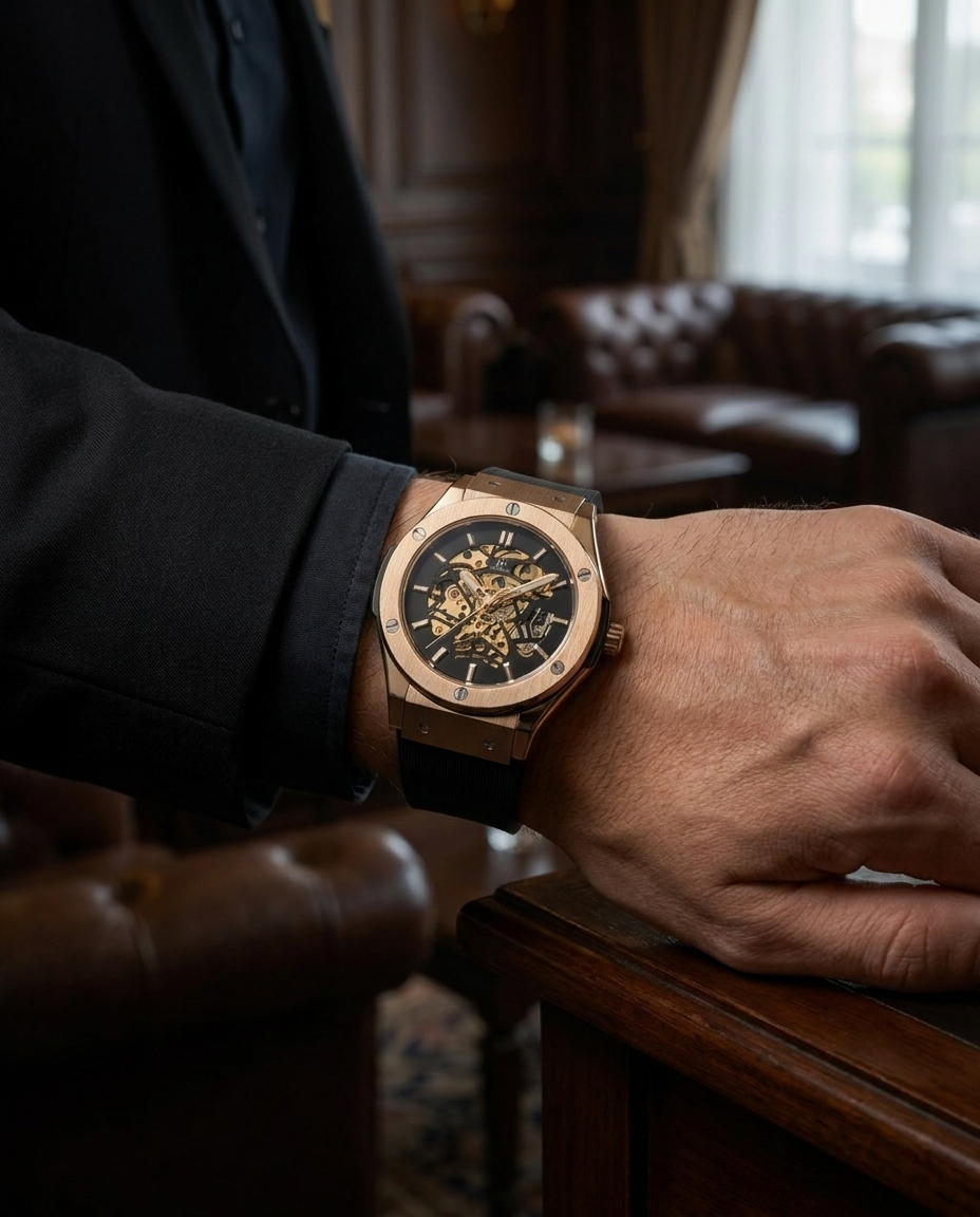 Reloj New Concept ThriveX Golden - Lifestyle café