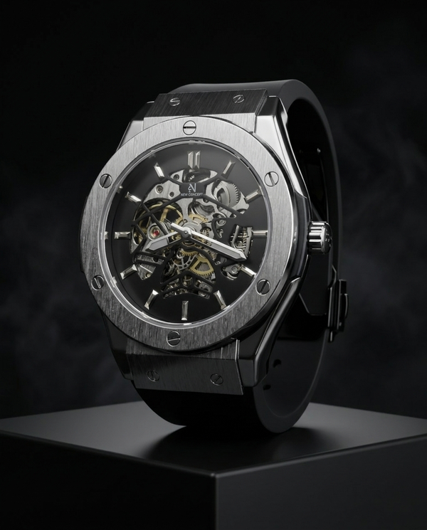 Reloj New Concept ThriveX Silver - Vista frontal