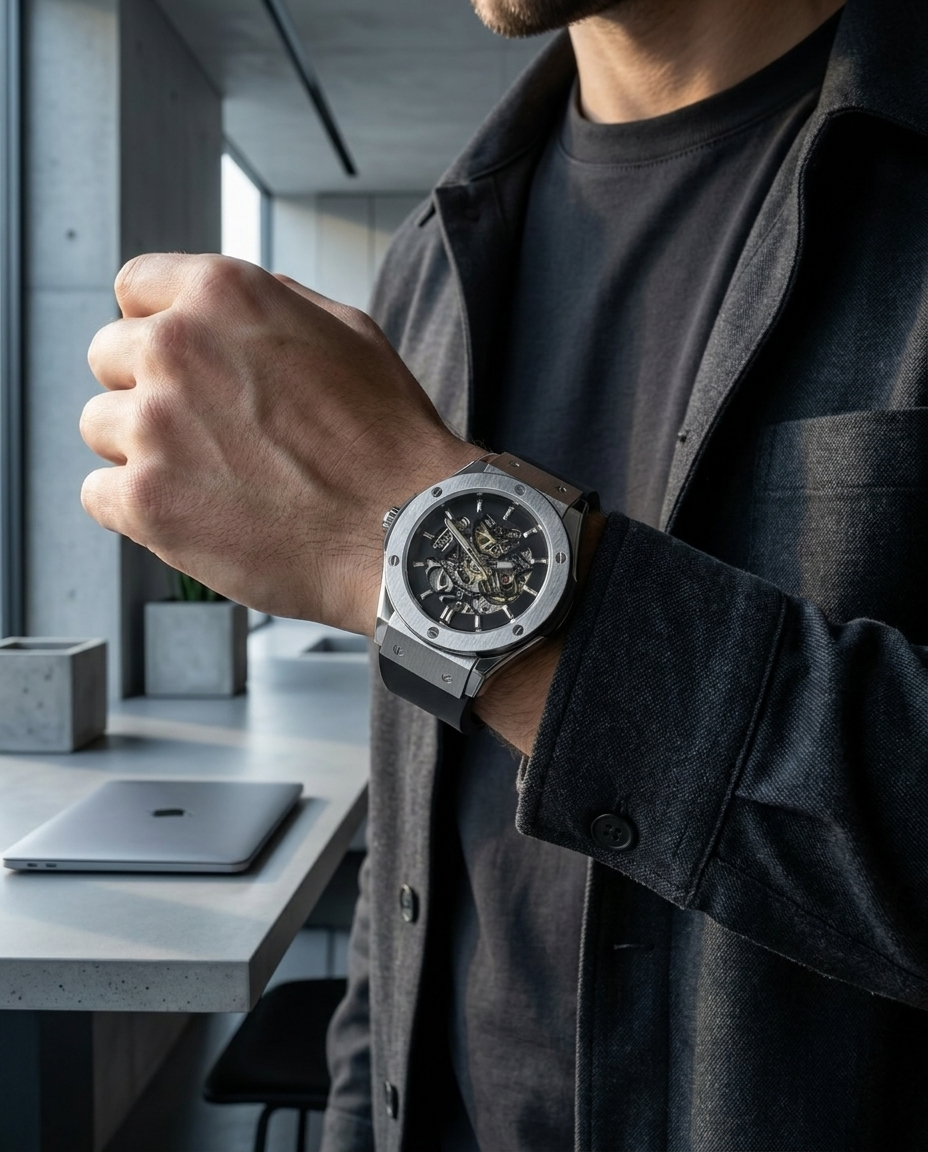 Reloj New Concept ThriveX Silver - Lifestyle oficina