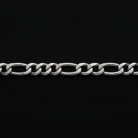 Cadena Fígaro 3mm Silver