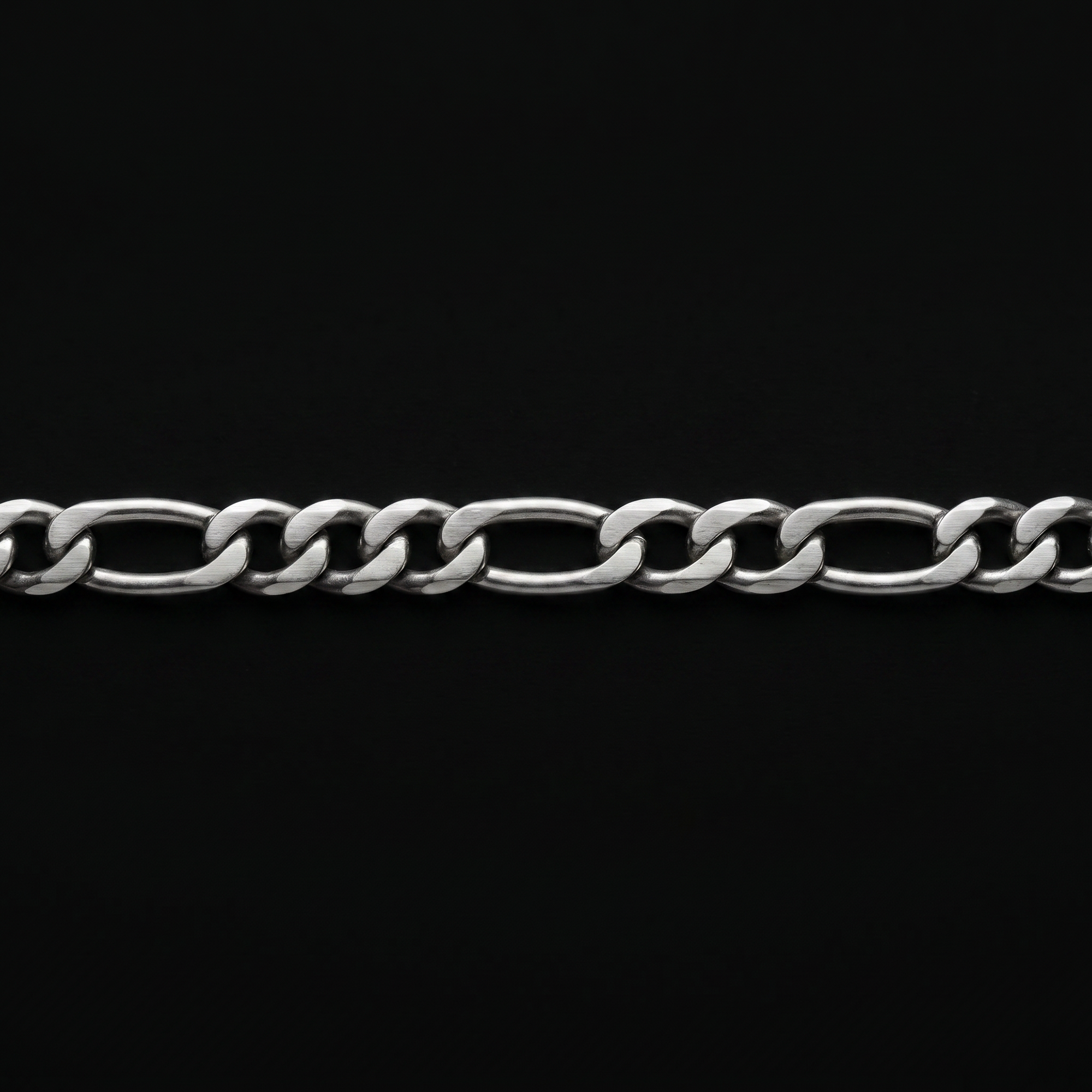 Cadena Fígaro 3mm Silver