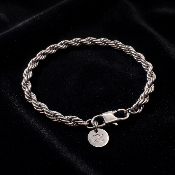 Pulsera Braid Silver 6mm