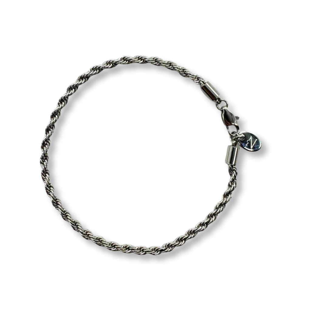 Pulsera Rope 3mm Silver