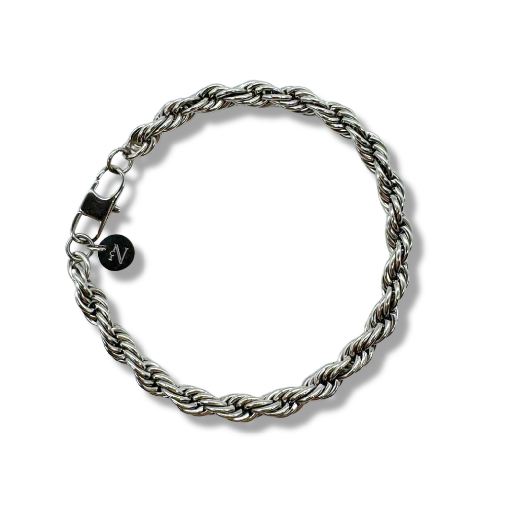 Pulsera Braid Silver 6mm