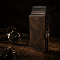 Billetera New Concept Woolrich Dark Brown