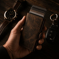 Billetera New Concept Woolrich Dark Brown