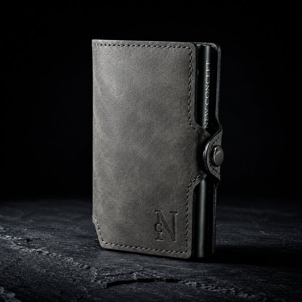Billetera Woolrich Gray - Vista frontal